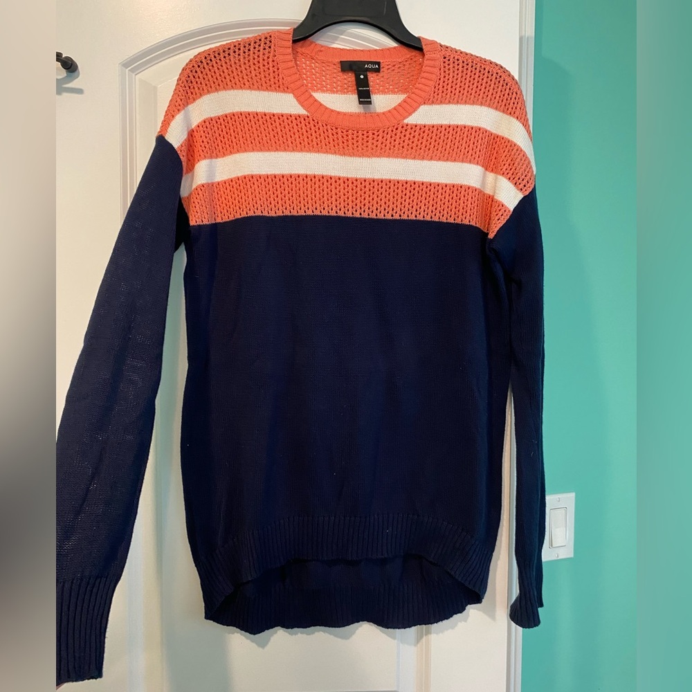 Aqua sweater